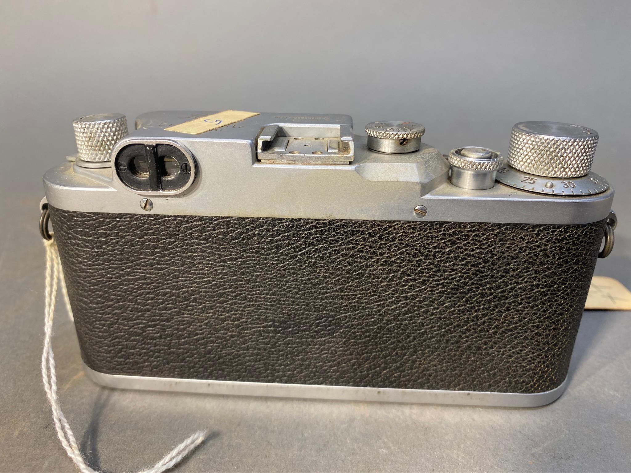 Vintage Leica IIIC Camera Circa 1946-7 Serial No. 400856