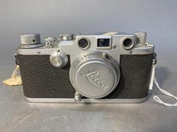 Vintage Leica IIIC Camera Circa 1946-7 Serial No. 400856