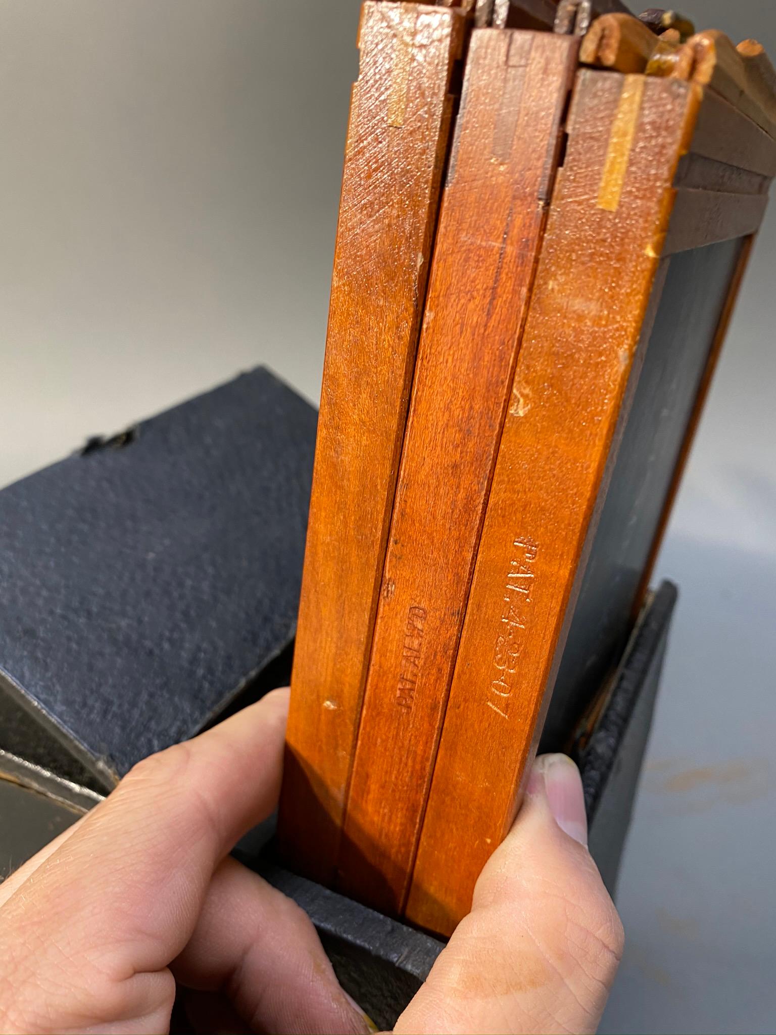 Antique 4" X 5 " Seneca plate Box Camera by