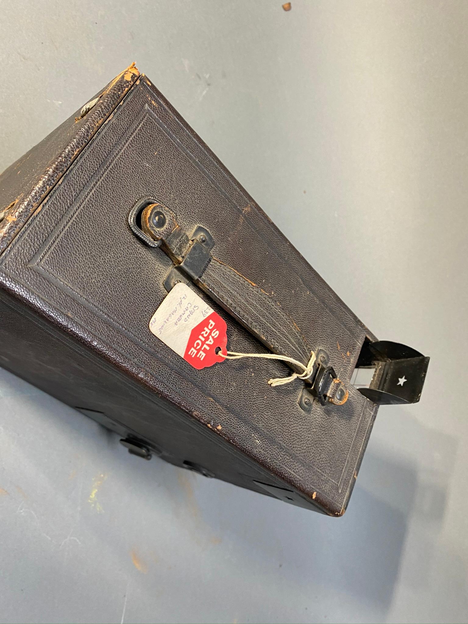 Antique Poulenc Stand Camera Made in Paris