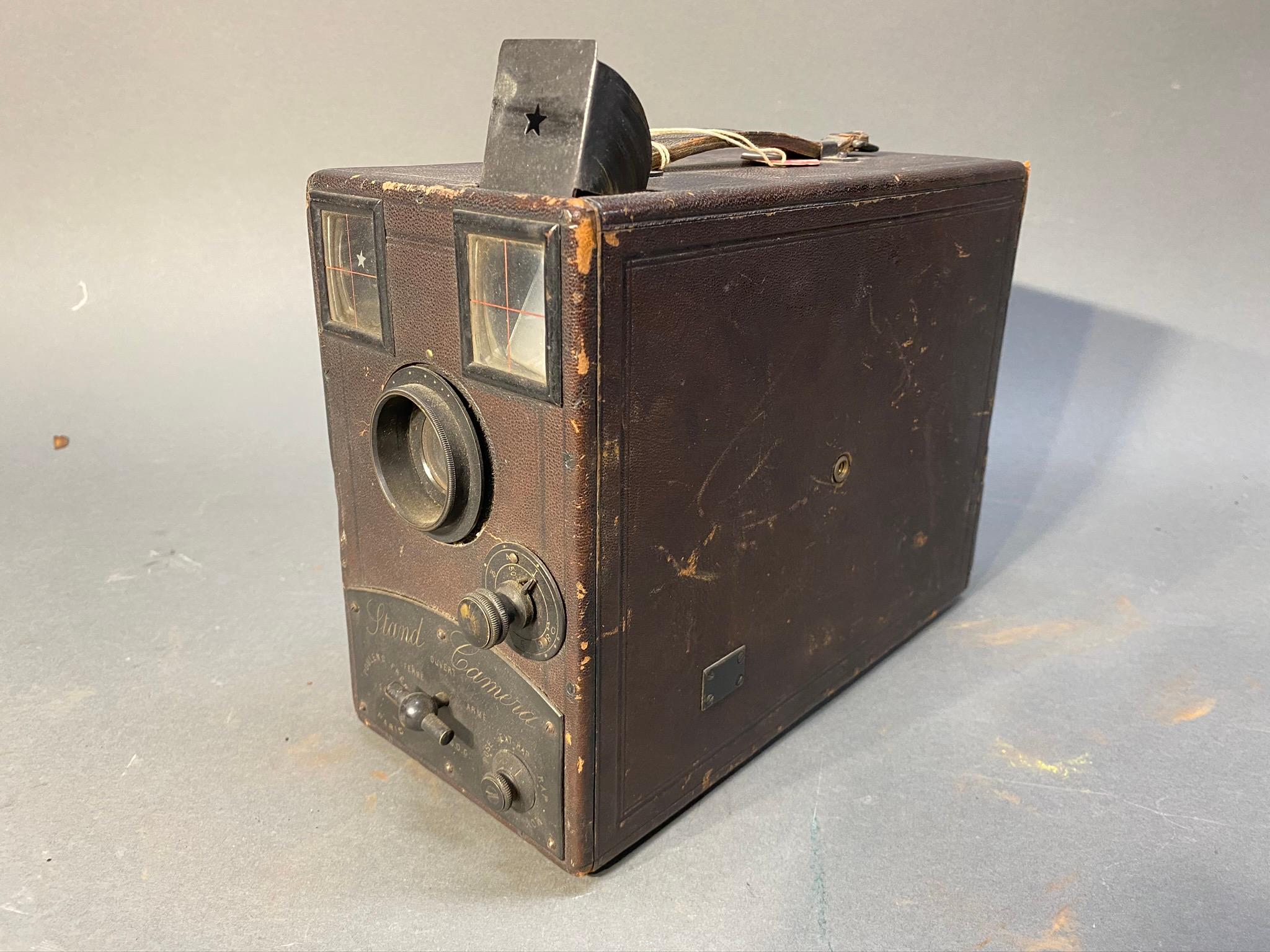 Antique Poulenc Stand Camera Made in Paris