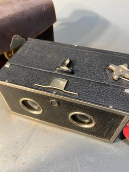 Eho Stereo Box Camera and case