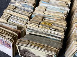 Large lot of assorted souvenir postcards