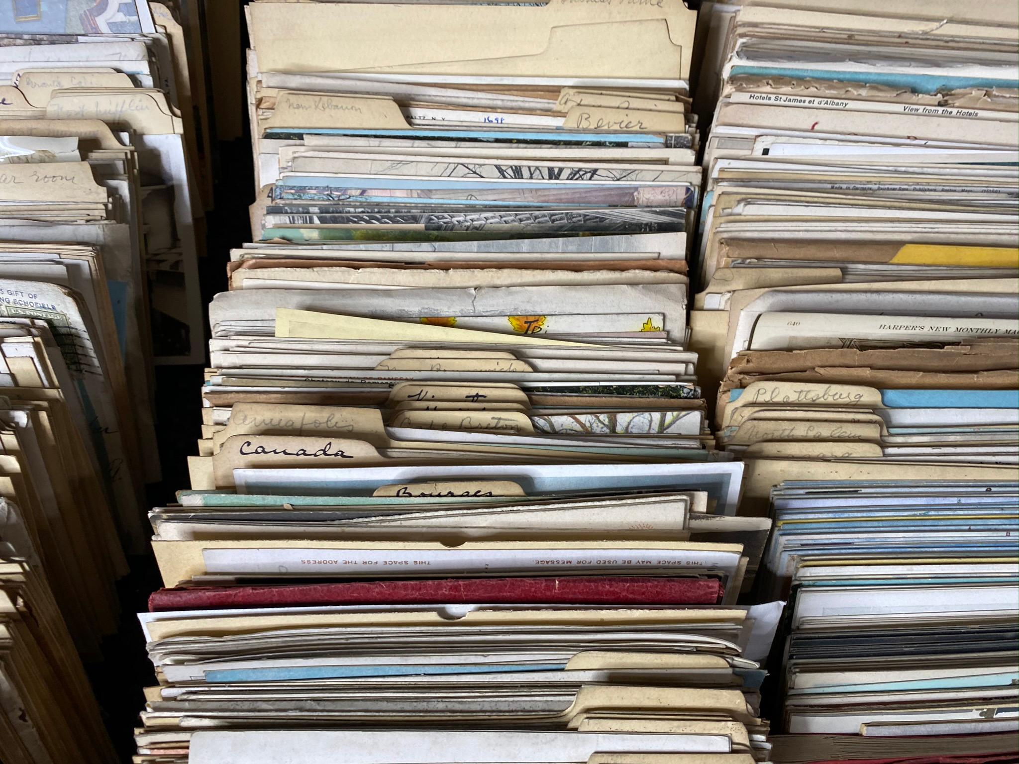 Large lot of assorted souvenir postcards