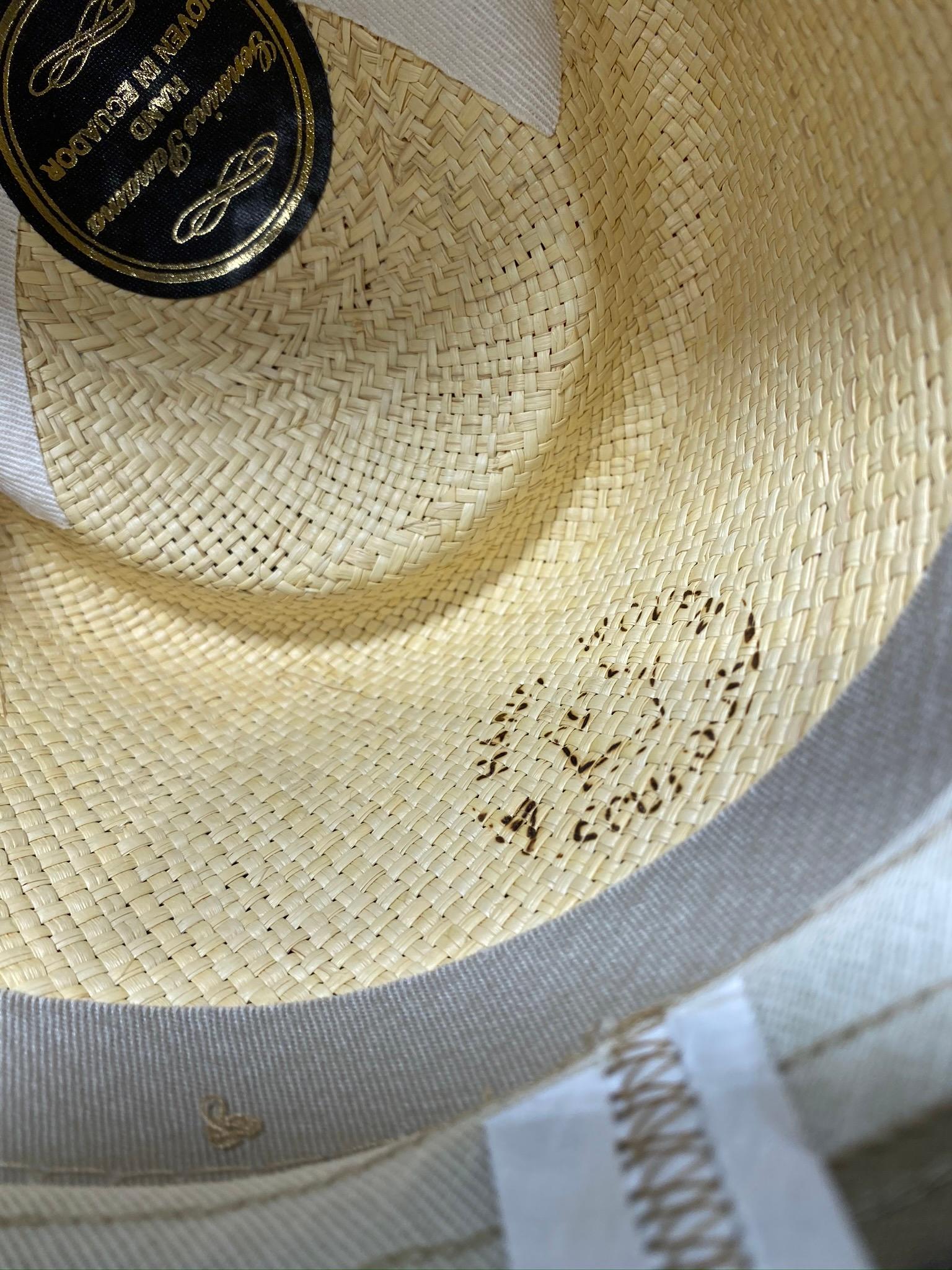 Vintage Scala Panama Hat in Box