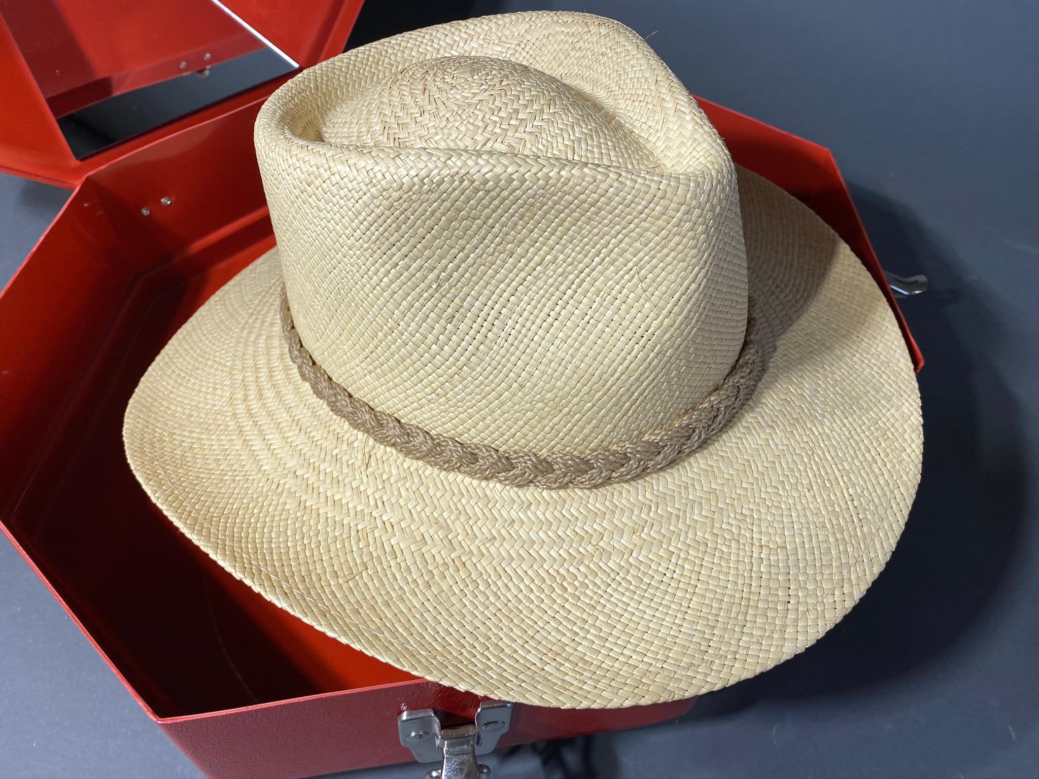 Vintage Scala Panama Hat in Box