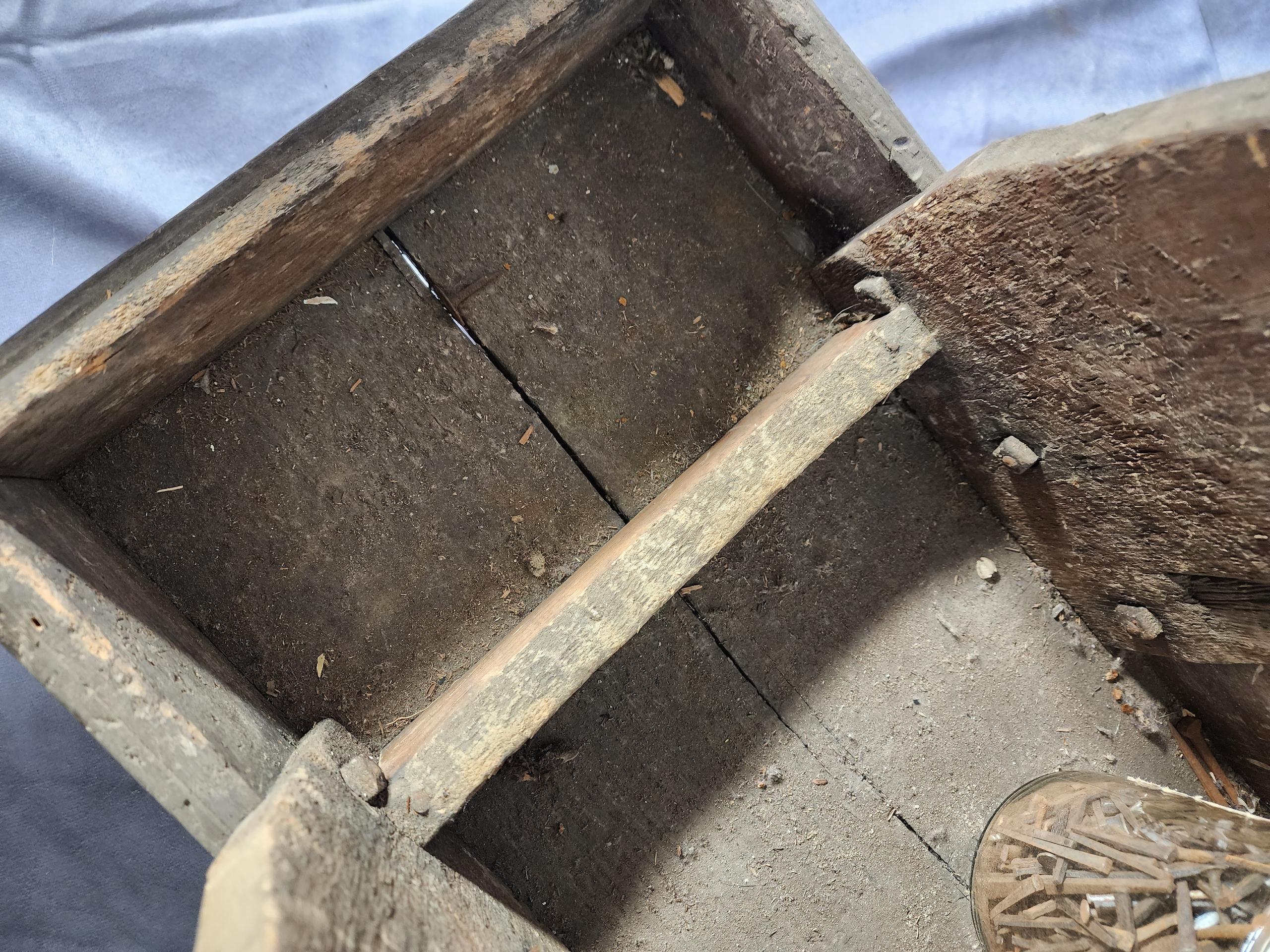 19th Century Farrier Caddy with Tools