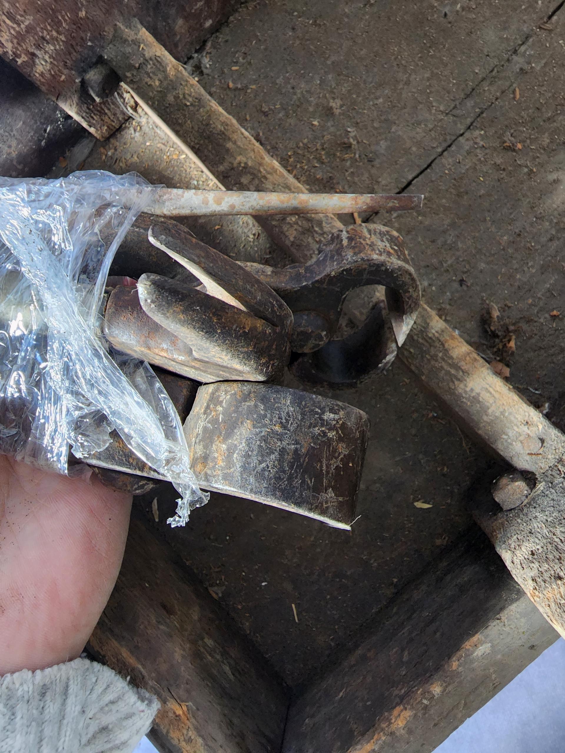 19th Century Farrier Caddy with Tools