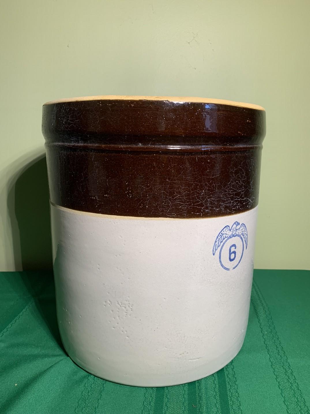 6 Gallon Stoneware Crock