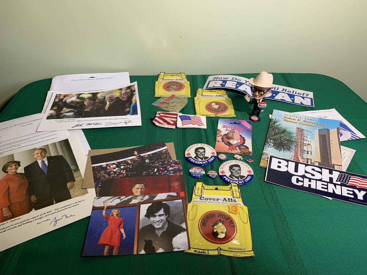 Great Group of Political Items