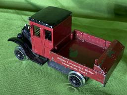 Old-Time Railway Work Truck -- Cast Metal