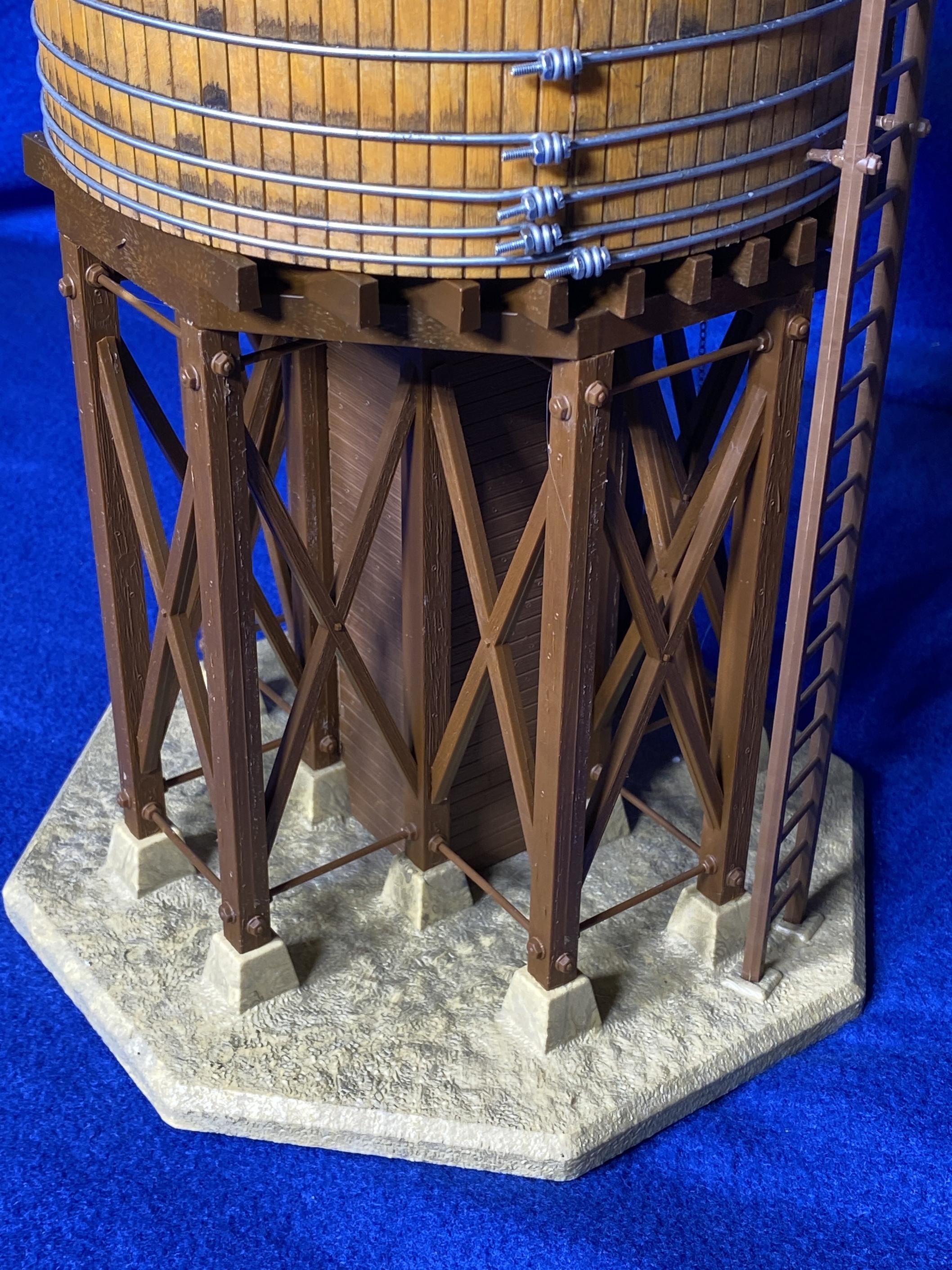 Old Time Water Tower & Utility Building G-Scale Models