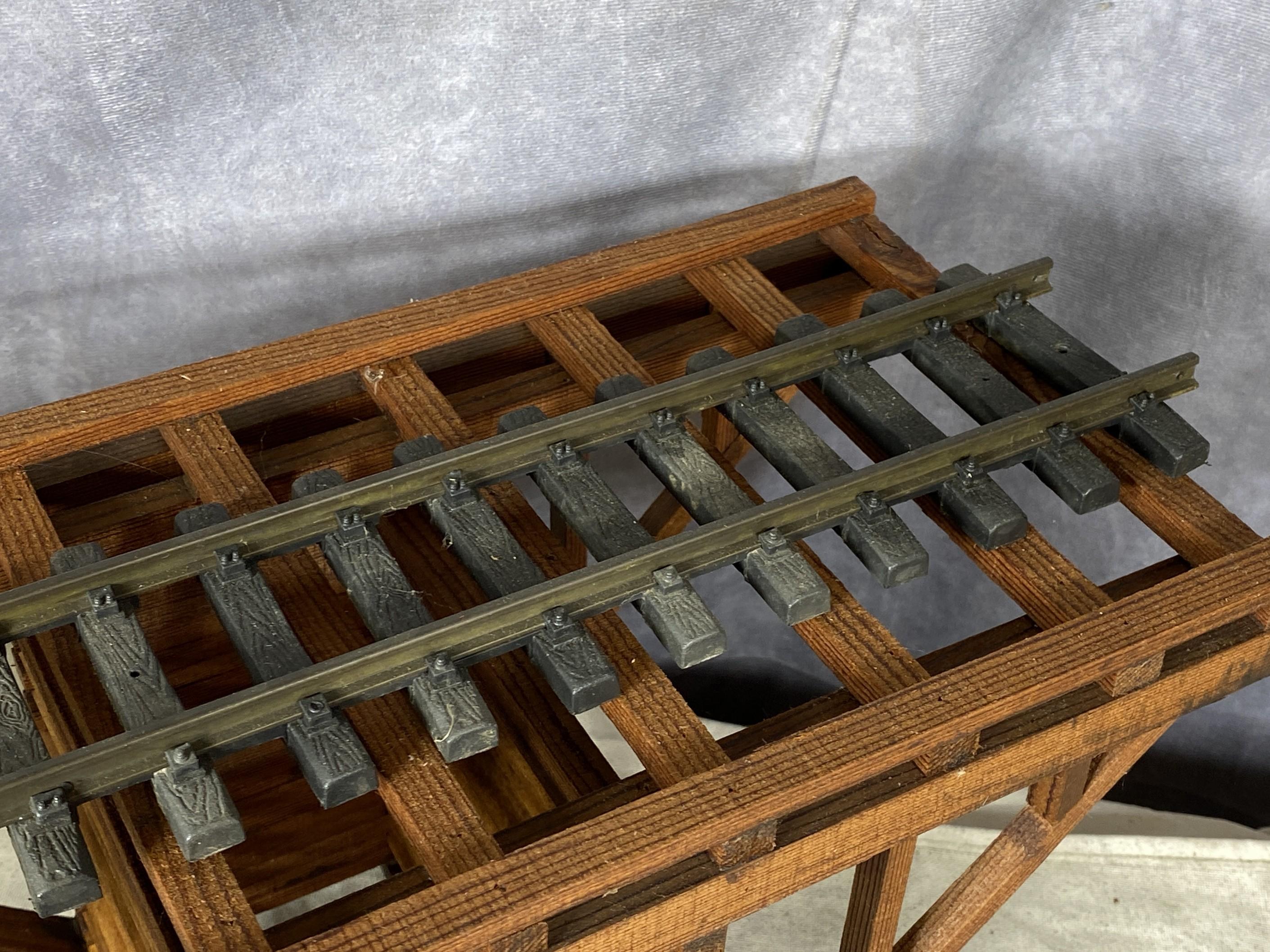 Beautiful Custom-Built Garden-scale Railway Trestle