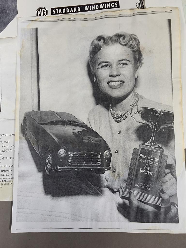 Group of Rare Doretti, Cal Sales Memorabilia, Photos