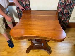 Antique Folding Card Game Table