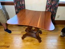 Antique Folding Card Game Table