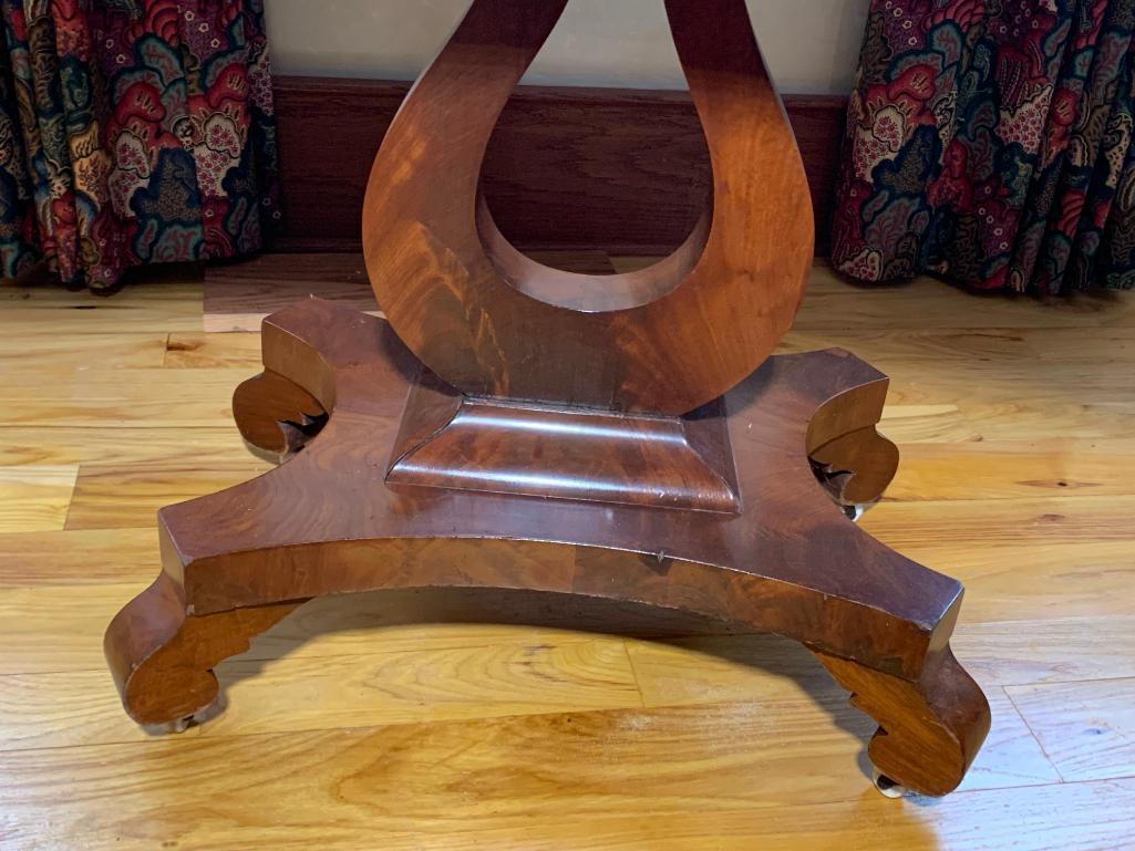 Antique Folding Card Game Table
