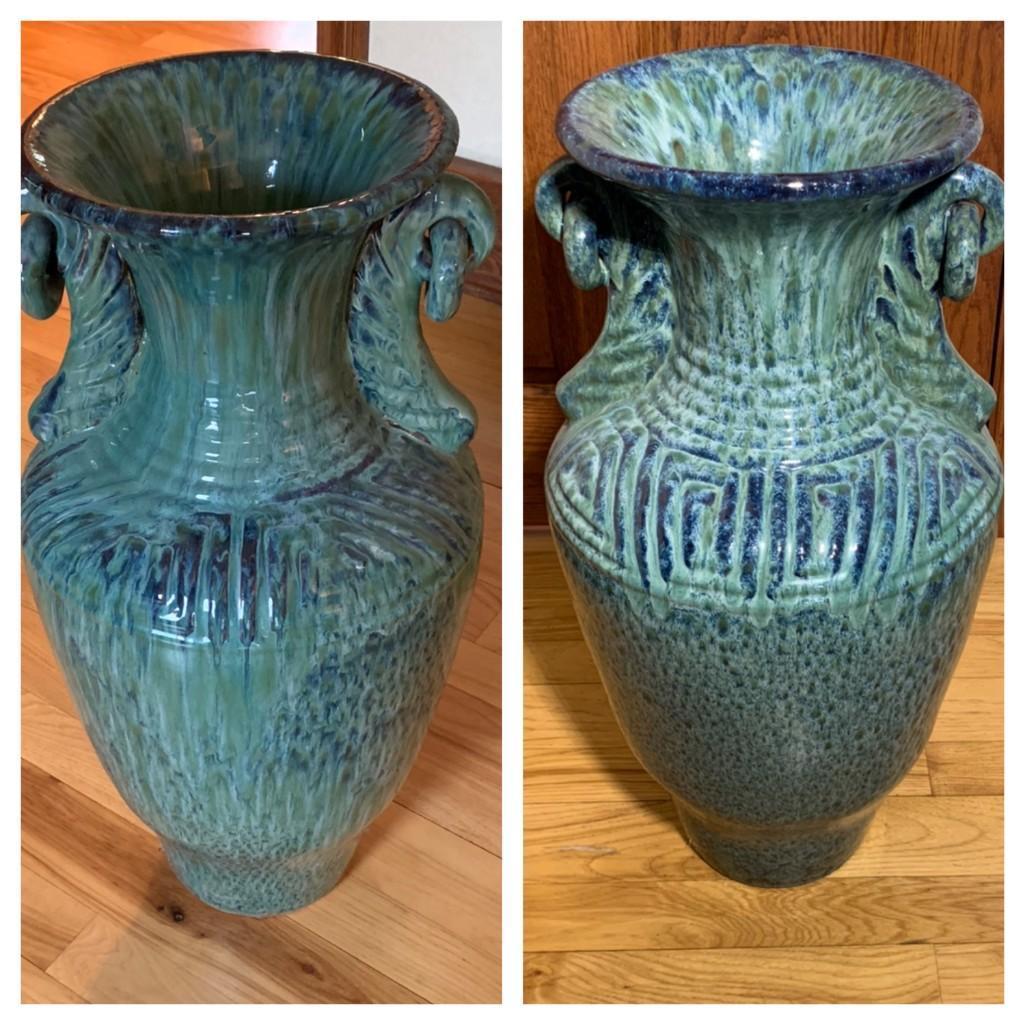 (2) Pier 1 Large Vases