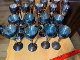 Kirk Stieff Silverplate Goblets