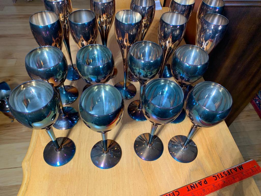 Kirk Stieff Silverplate Goblets