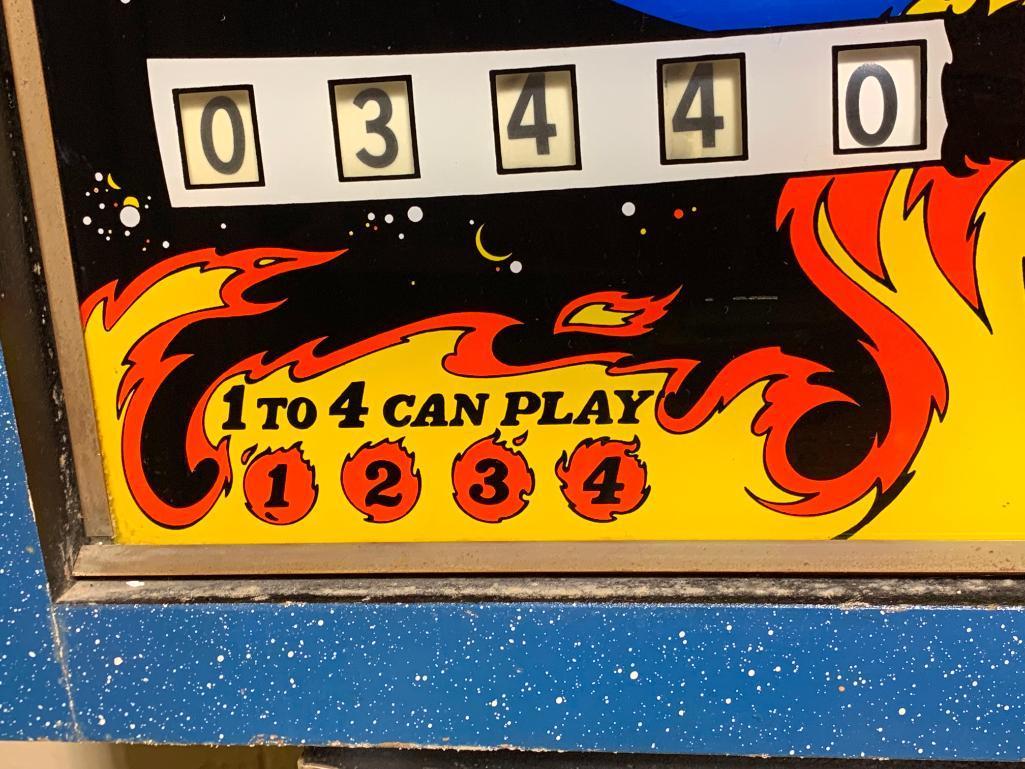 Bally Fireball Pinball Machine (WORKS)