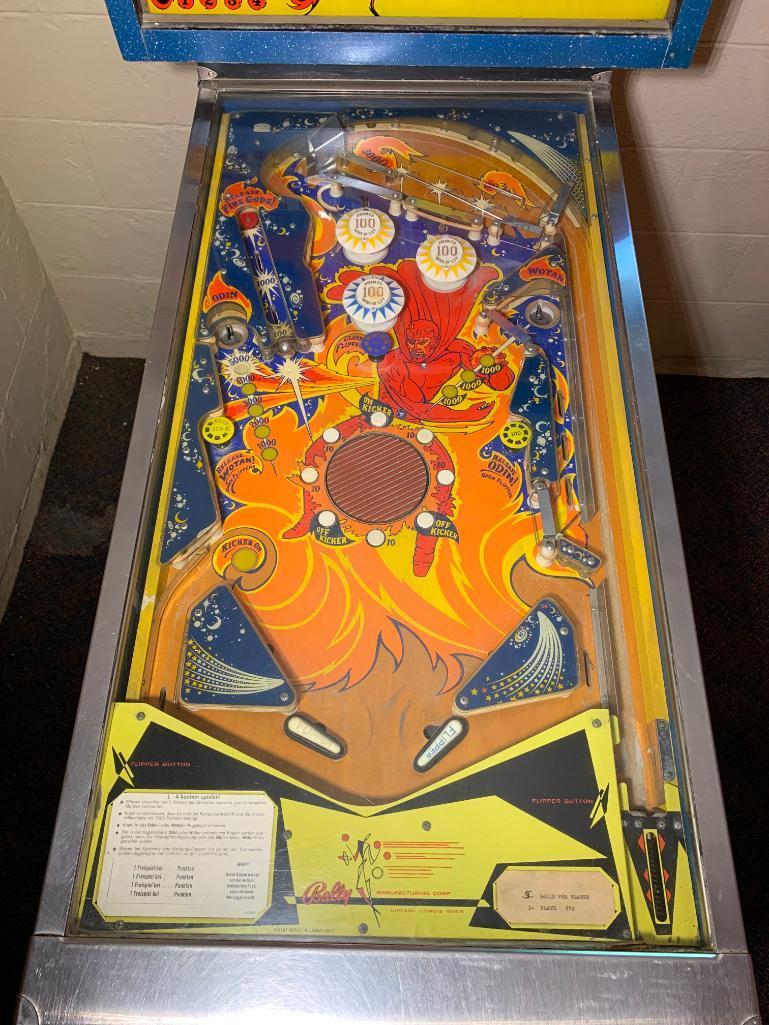 Bally Fireball Pinball Machine (WORKS)