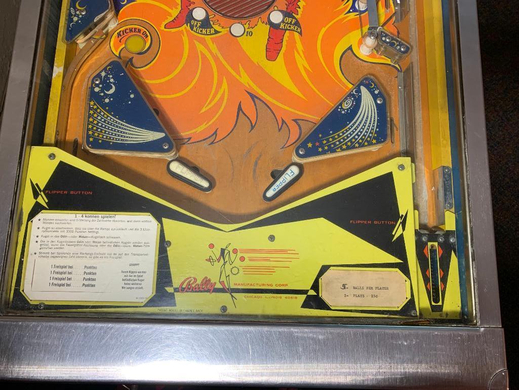 Bally Fireball Pinball Machine (WORKS)