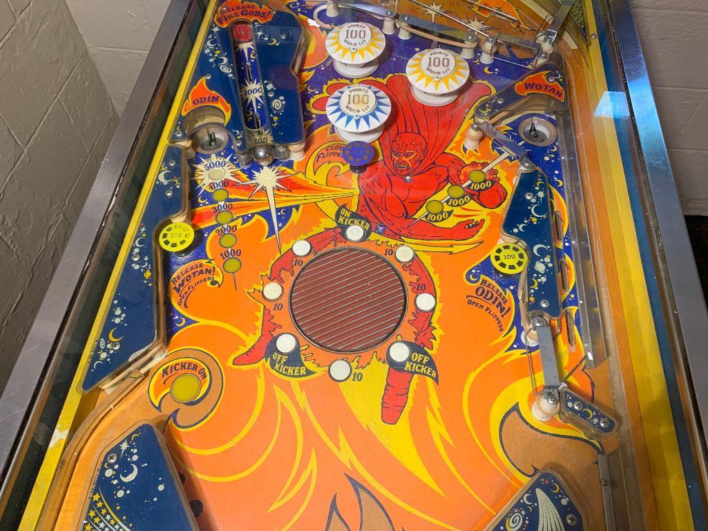 Bally Fireball Pinball Machine (WORKS)
