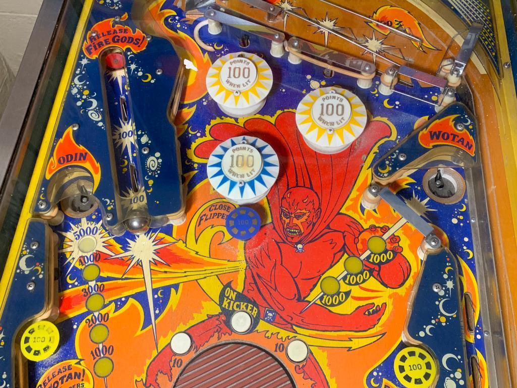 Bally Fireball Pinball Machine (WORKS)