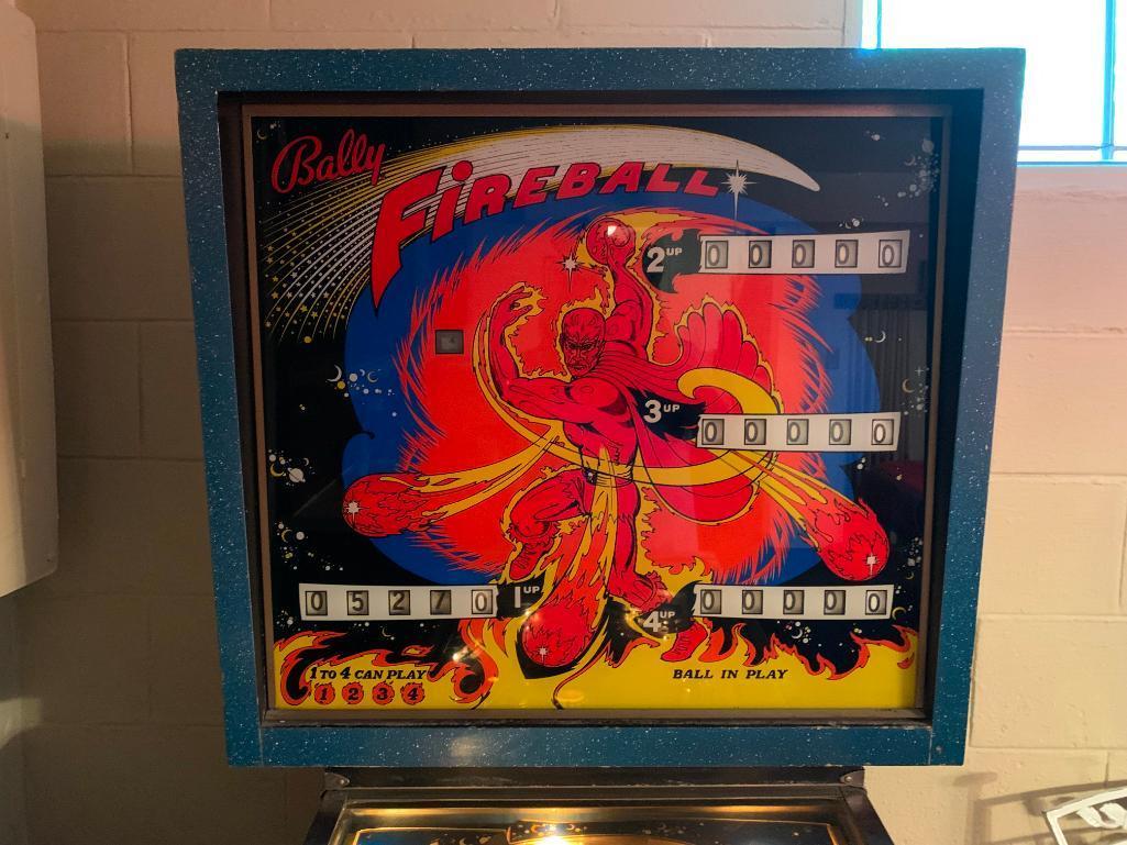 Bally Fireball Pinball Machine (WORKS)