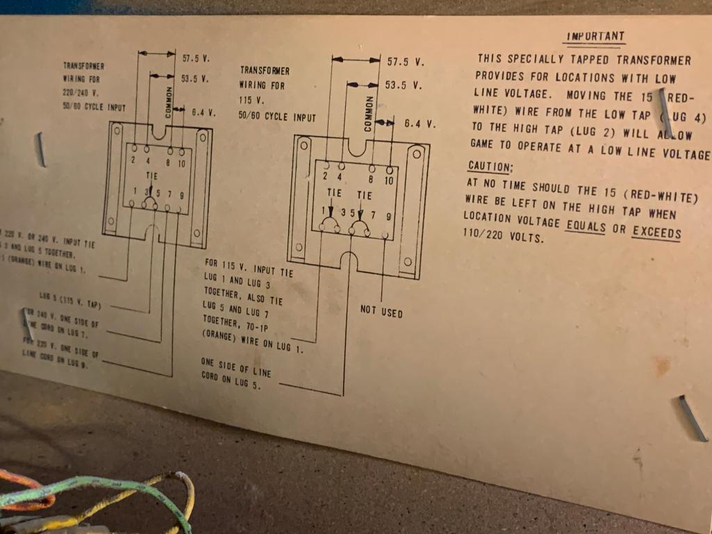 Bally Fireball Pinball Machine (WORKS)