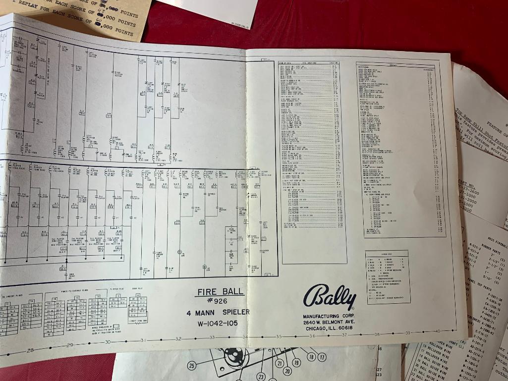 Bally Fireball Pinball Machine (WORKS)