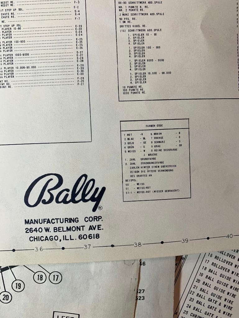 Bally Fireball Pinball Machine (WORKS)