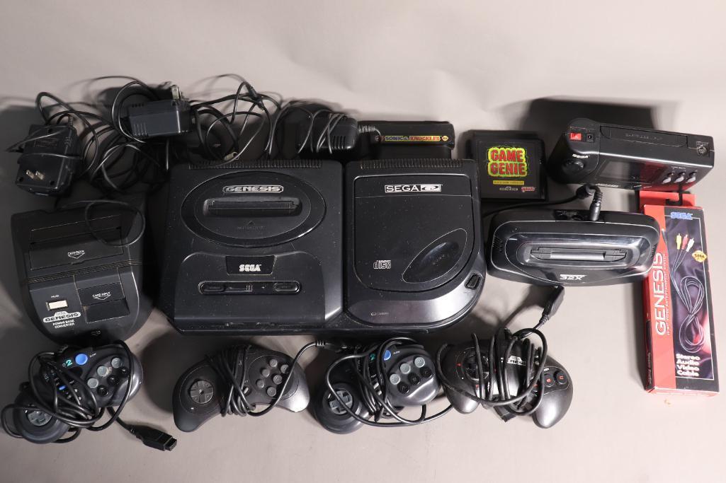 Sega Genesis Game System w/Accessories Controllers