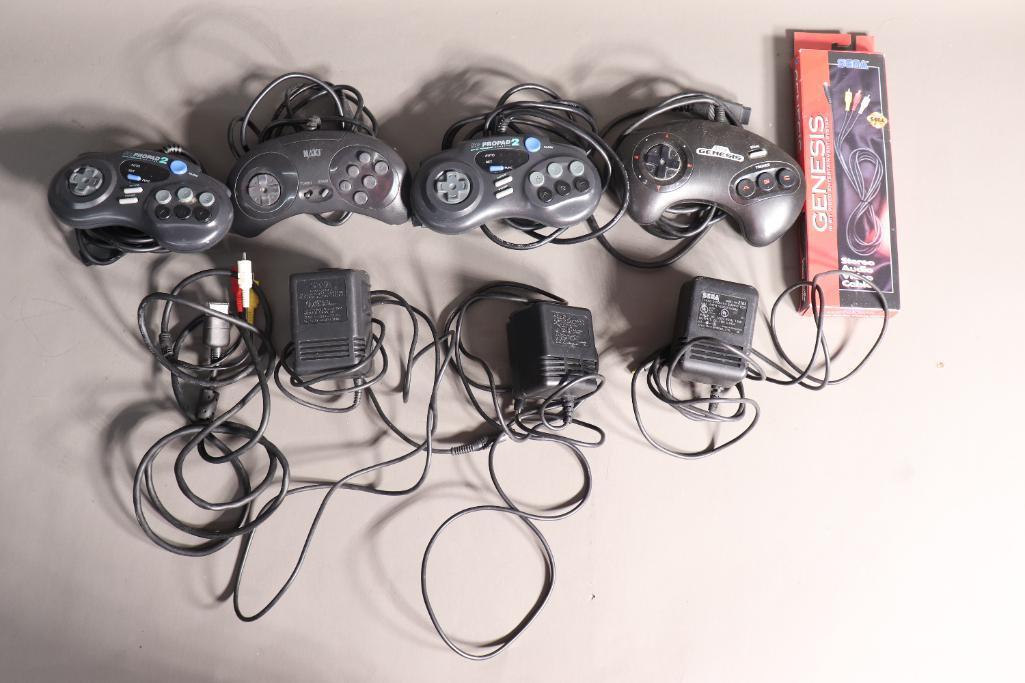 Sega Genesis Game System w/Accessories Controllers