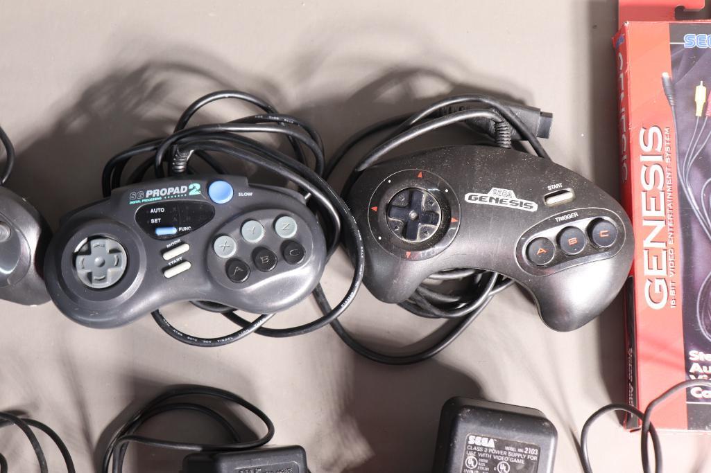 Sega Genesis Game System w/Accessories Controllers