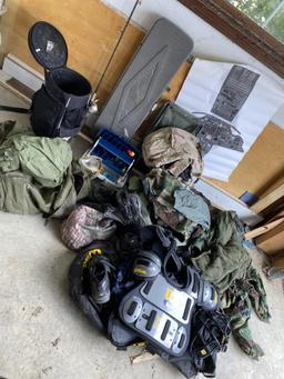 Military Chemical Response Clothing, Umpire Outfit and More
