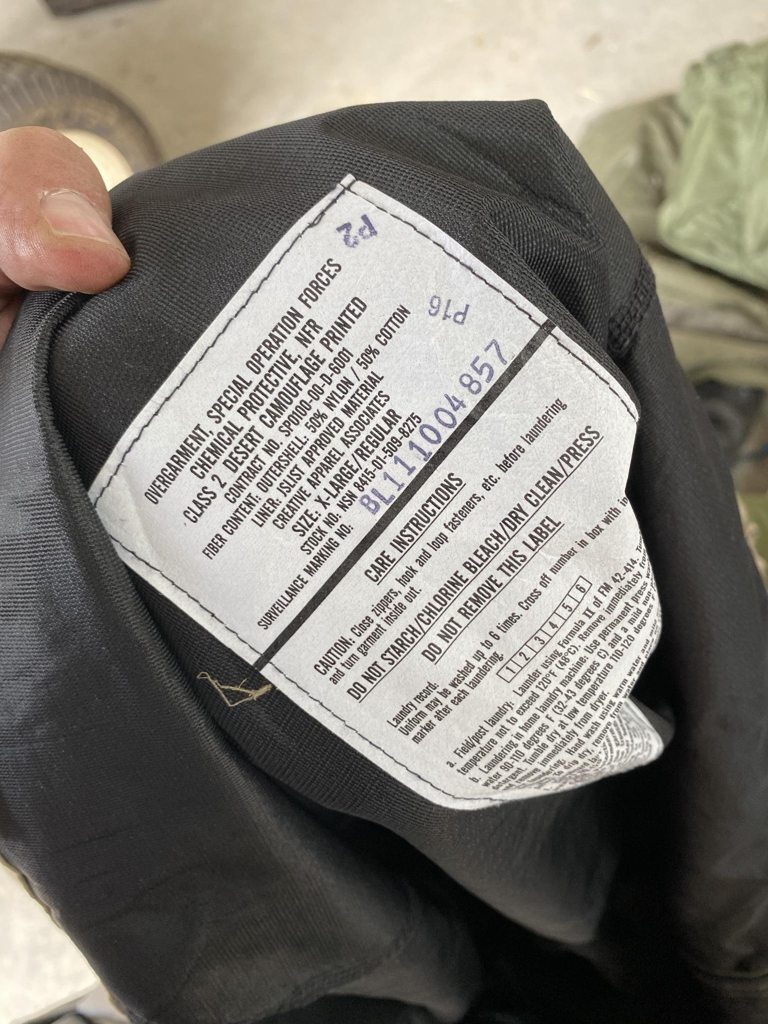 Military Chemical Response Clothing, Umpire Outfit and More