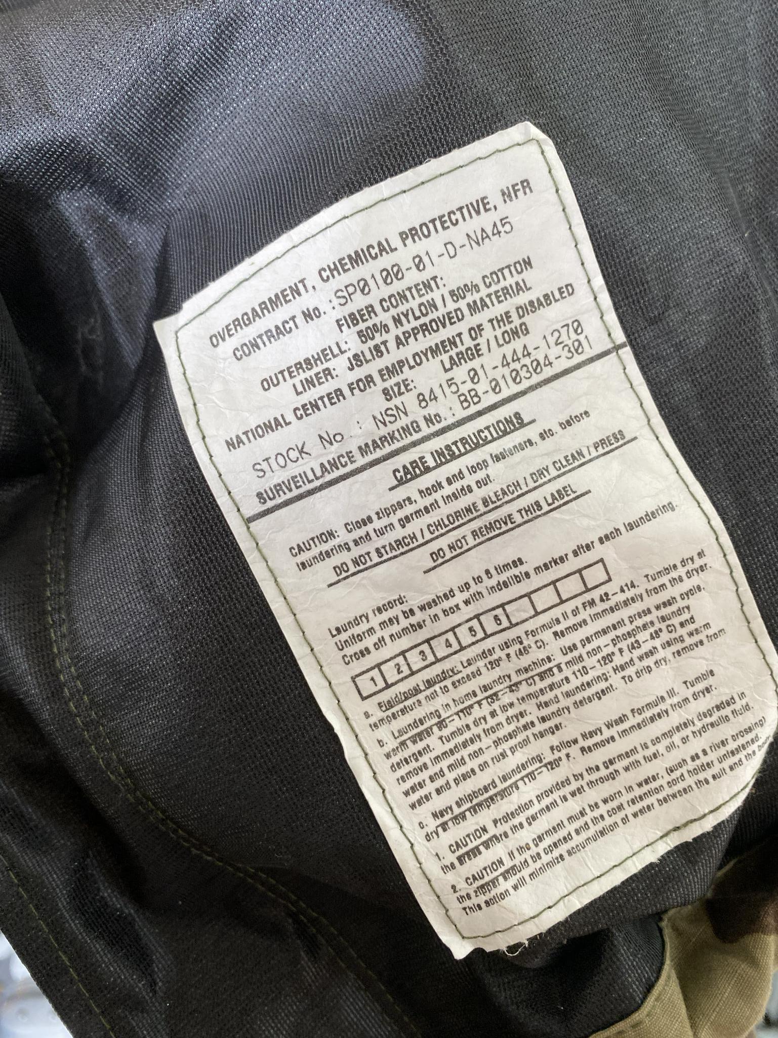 Military Chemical Response Clothing, Umpire Outfit and More