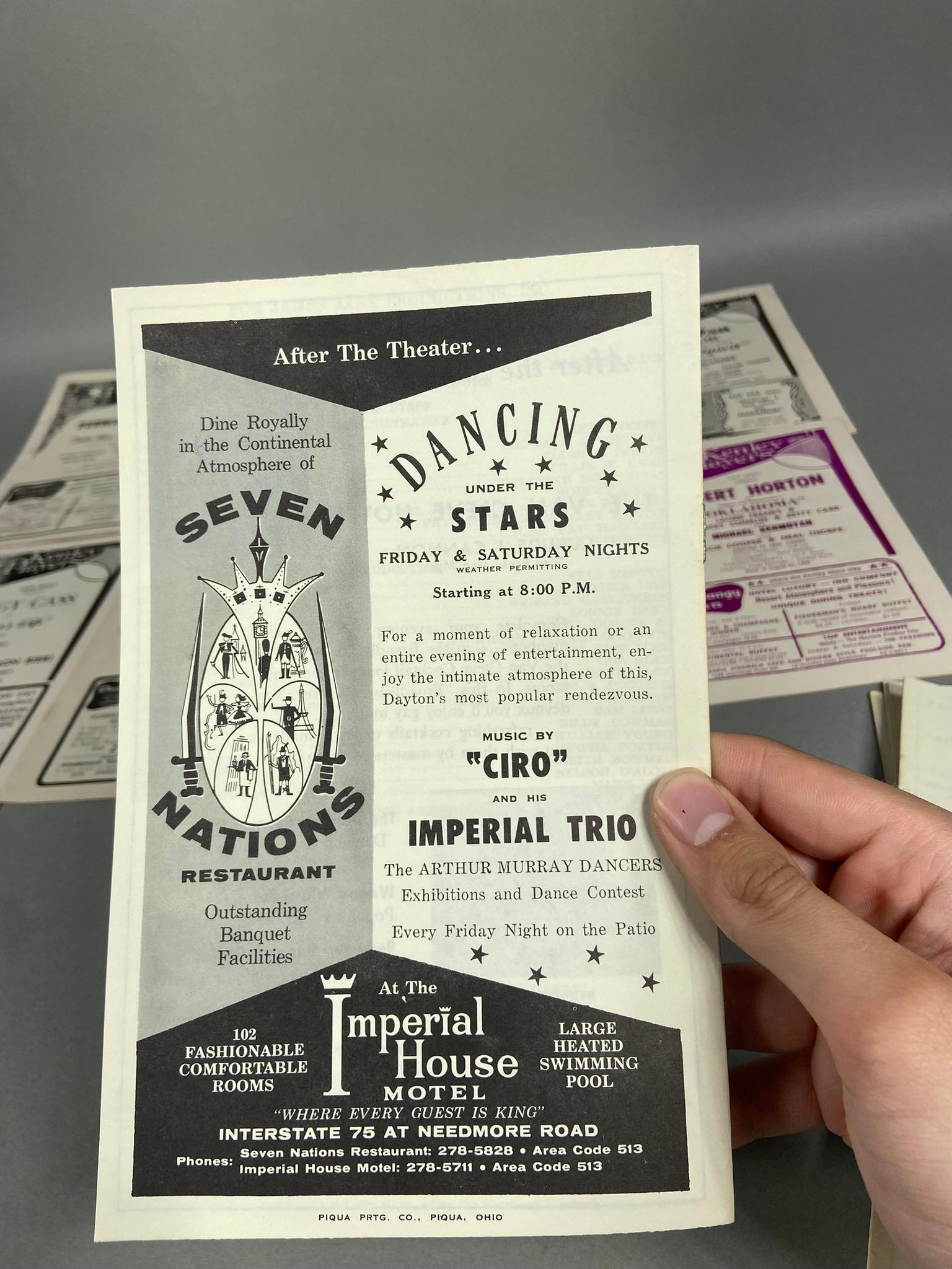 Large Lot Theater Programs Kenley Players Columbus