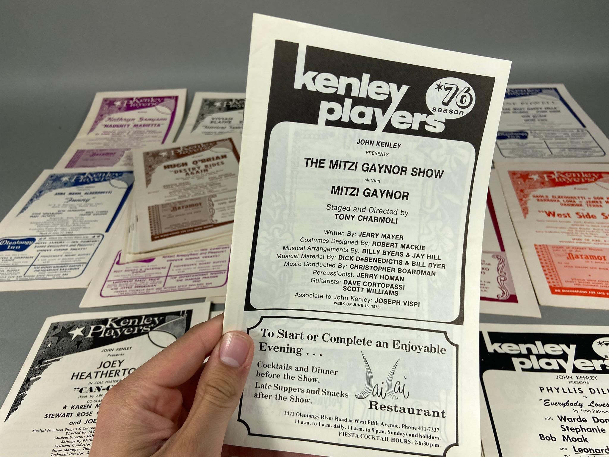 Large Lot Theater Programs Kenley Players Columbus