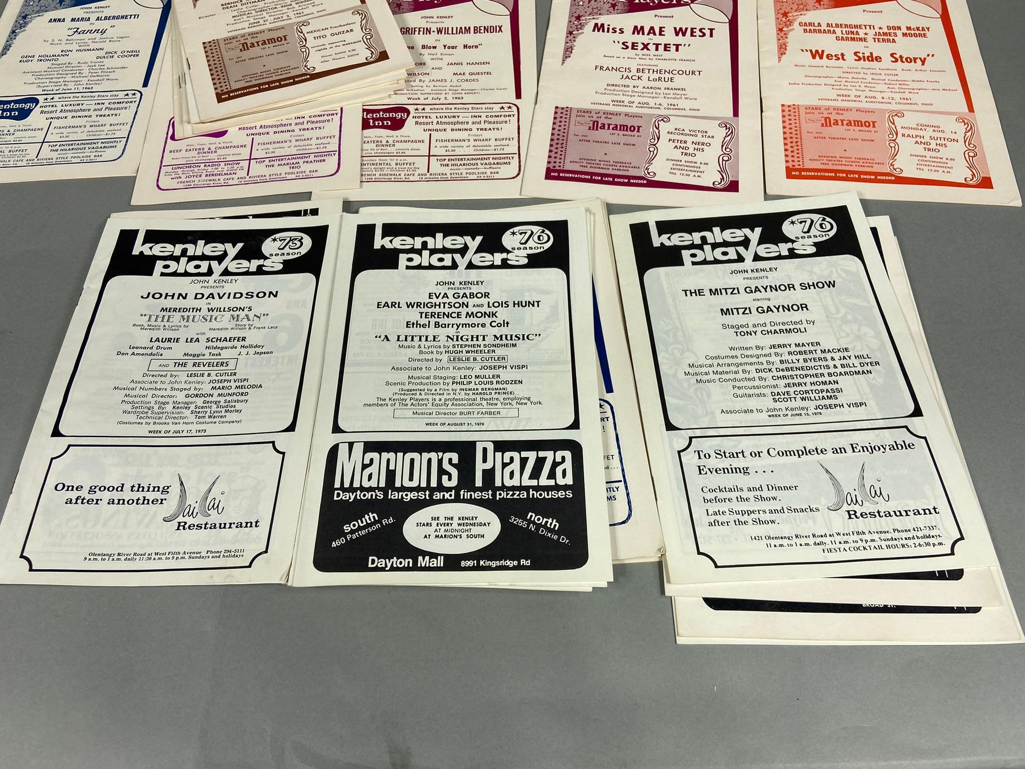 Large Lot Theater Programs Kenley Players Columbus
