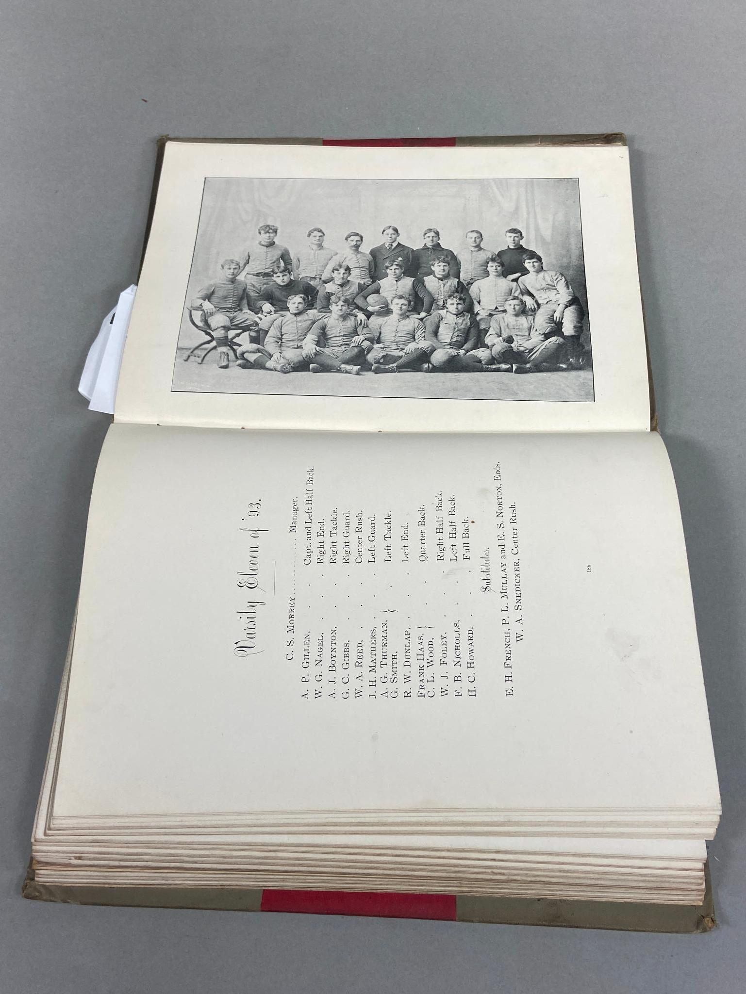 Rare 1892 Ohio State University Makio Yearbook Ohio State University