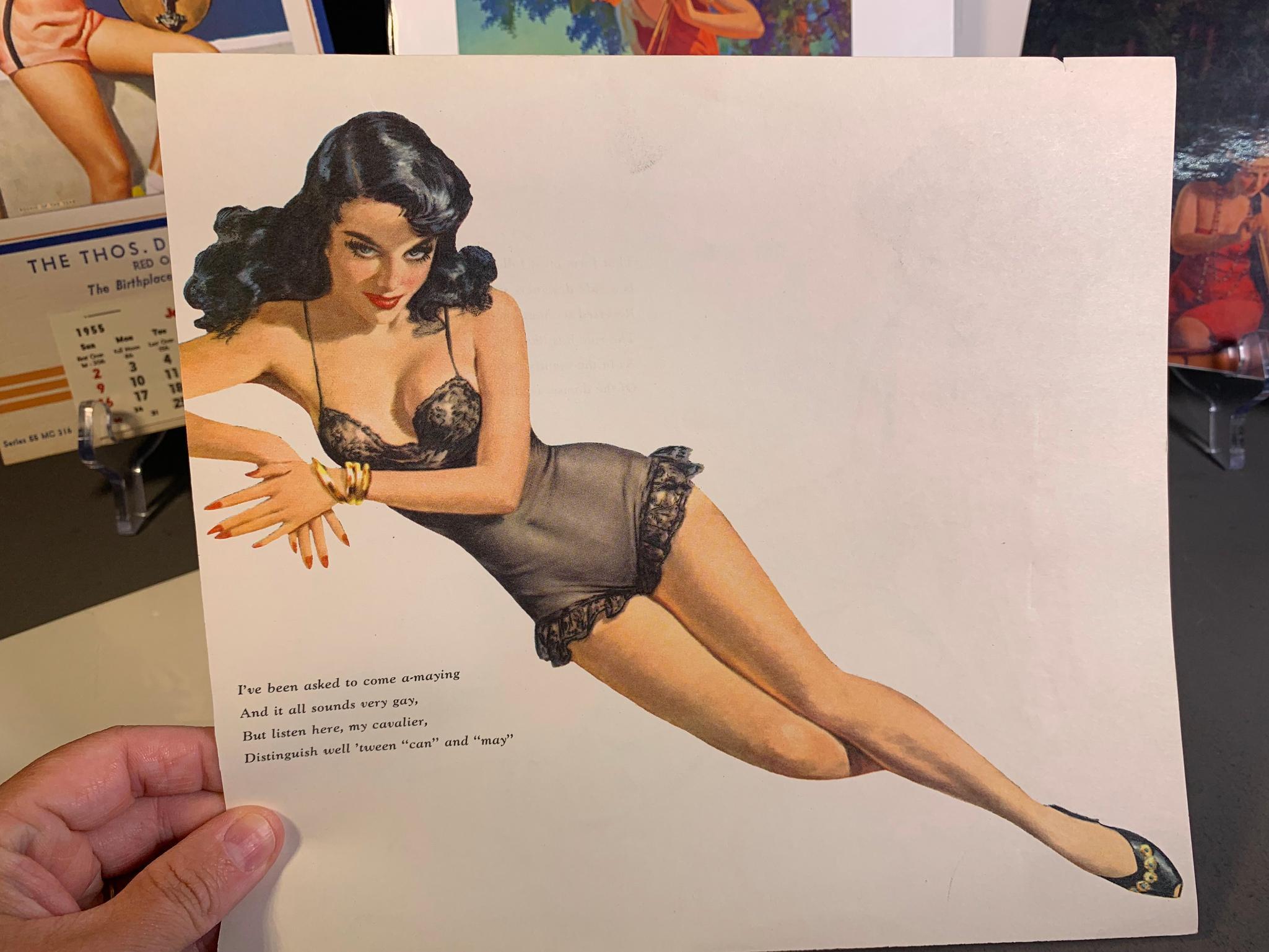 Group Lot of Advertising, Lithographs, Calendar