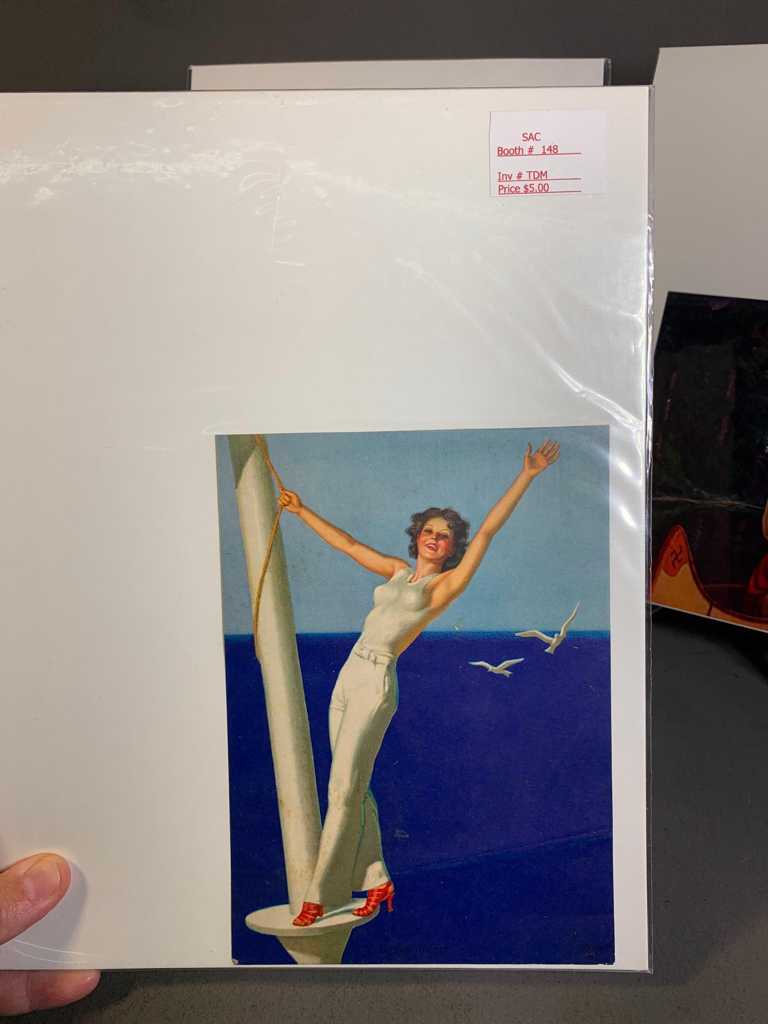 Group Lot of Advertising, Lithographs, Calendar