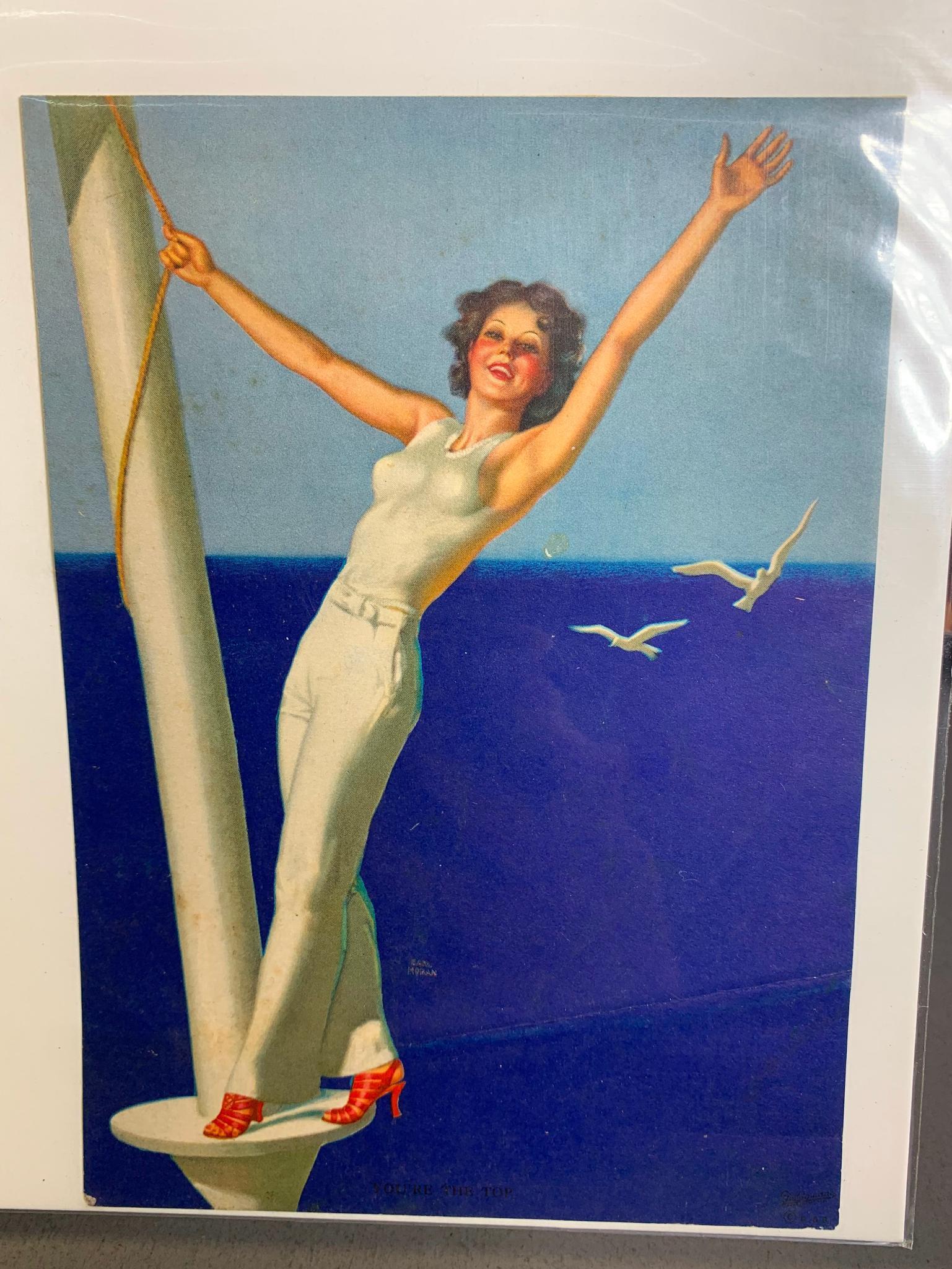 Group Lot of Advertising, Lithographs, Calendar