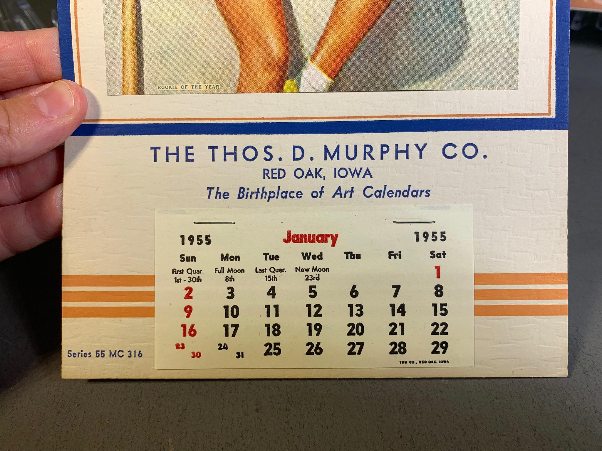 Group Lot of Advertising, Lithographs, Calendar