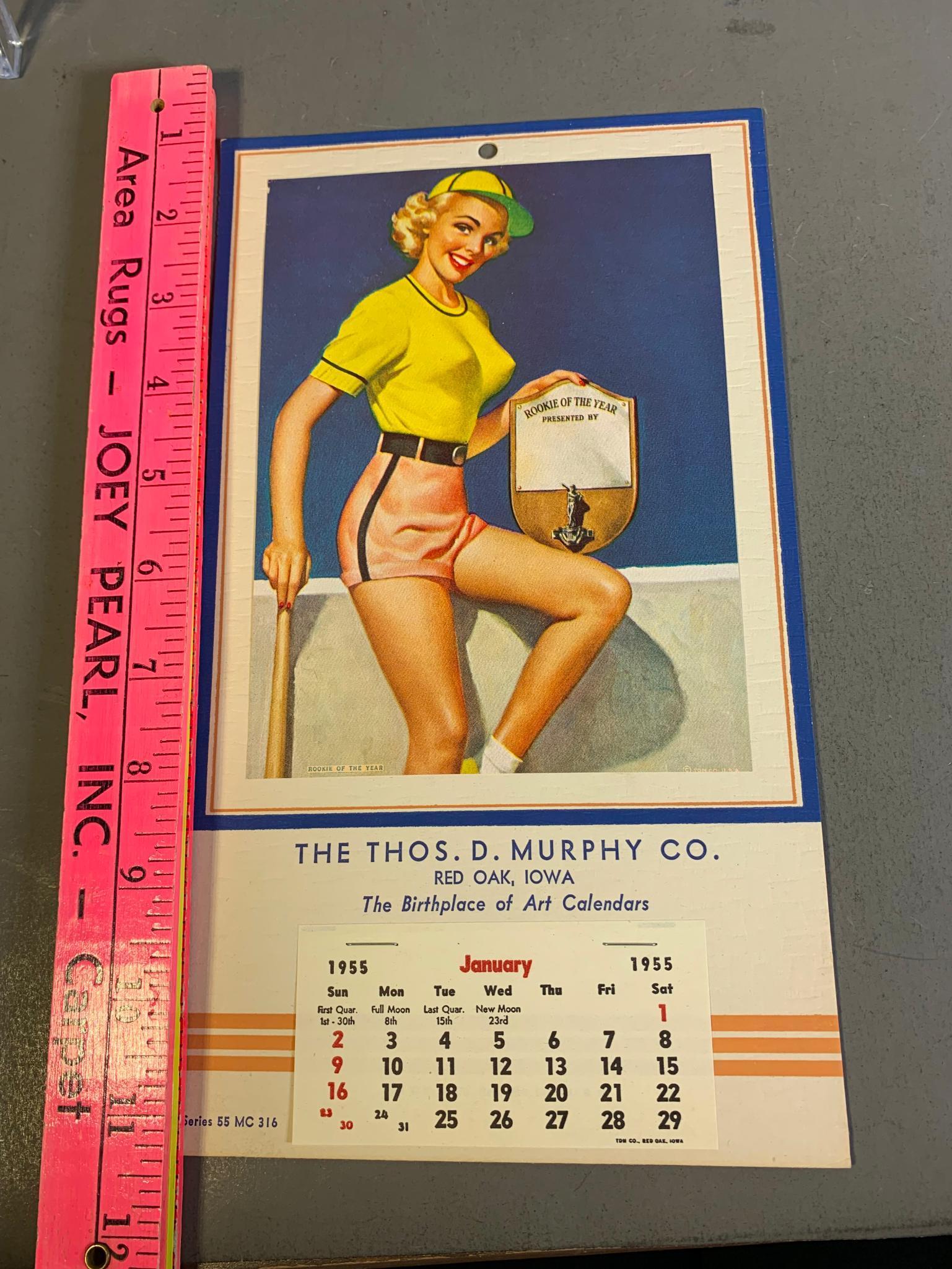 Group Lot of Advertising, Lithographs, Calendar