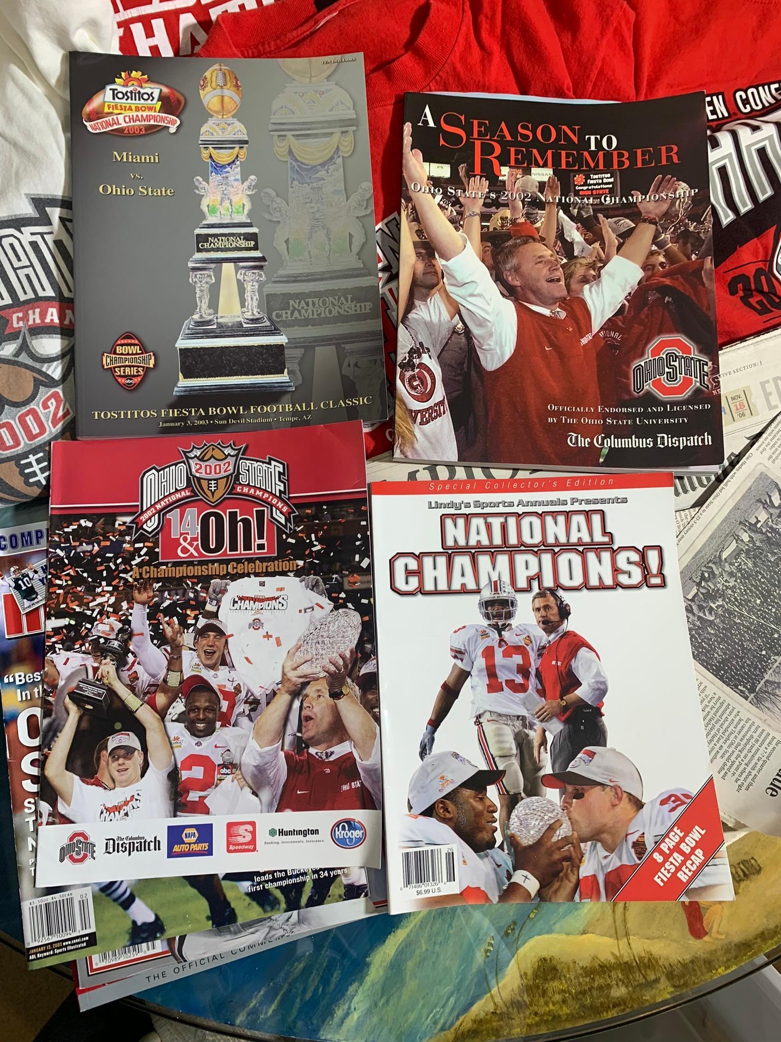 OSU Collectibles - T-Shirts, Newspaper Articles, Books, DVDs