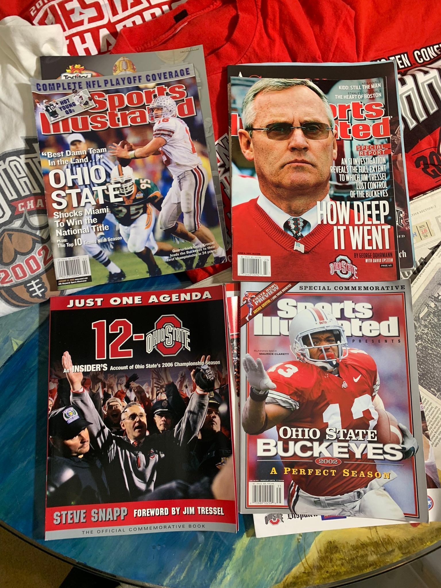 OSU Collectibles - T-Shirts, Newspaper Articles, Books, DVDs